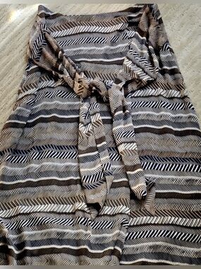 Tie waist work skirt, Large